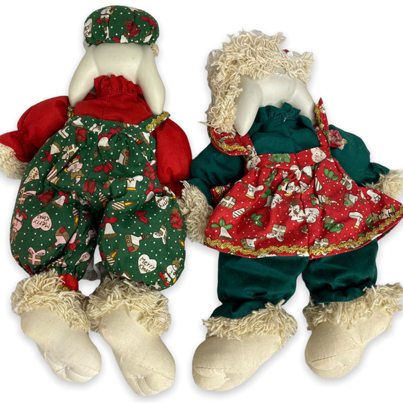 1995 Hip and Hop Christmas Decor House of Lloyd Christmas Around the World Bunny - Picture 5 of 11